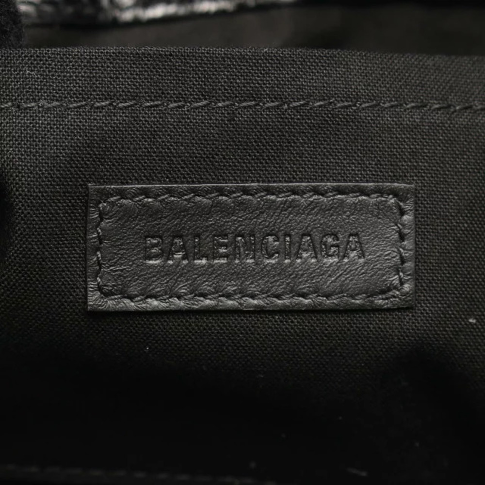 Balenciaga Le Cagole Shoulder Bag Leather Black - Picture 4 of 5